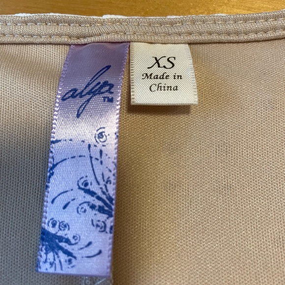 Alya White A-Line Dress Size XS - Picture 5 of 10